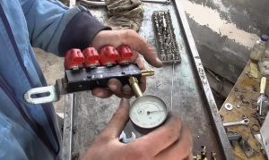 Ремонт газовых форсунок автомобиля